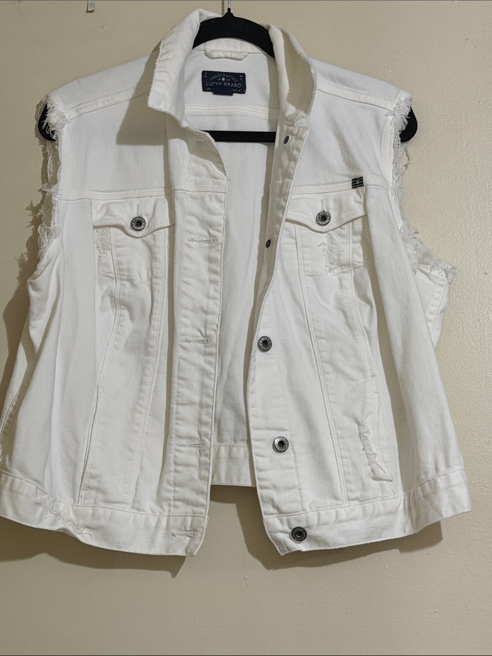 Lucky Brand denim vest